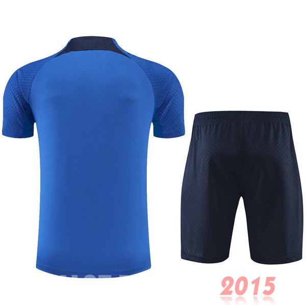 Maillot De Foot Entrainement Ensemble Complet Chelsea 22/23 Bleu II Blanc