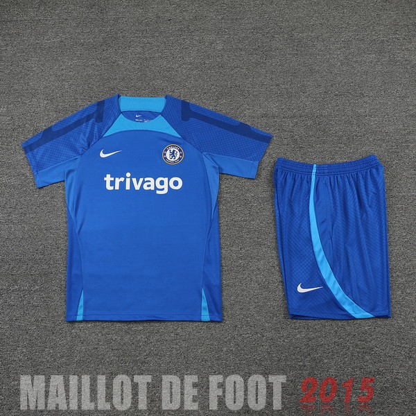 Maillot De Foot Entrainement Ensemble Complet Chelsea 22/23 Bleu I Blanc