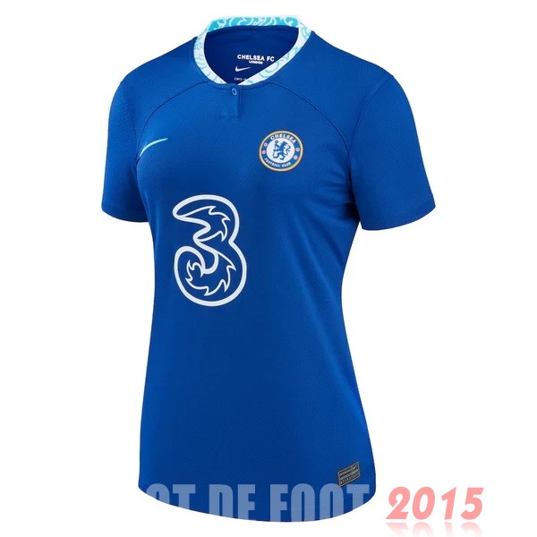 Maillot De Foot Domicile Maillot Femme Chelsea 22/23 Bleu