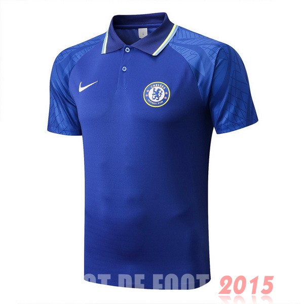 Maillot De Foot Polo Chelsea 22/23 Bleu