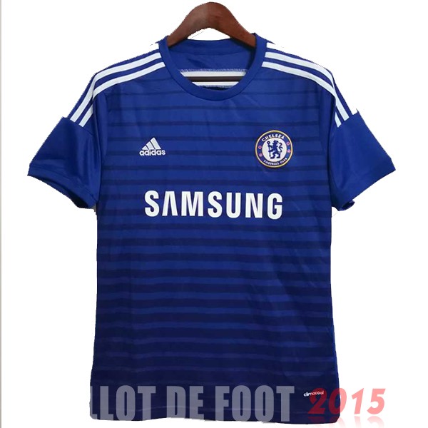 Maillot De Foot Domicile Maillot Chelsea Rétro 2014 2015 Bleu