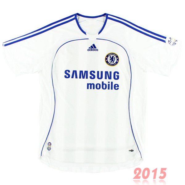 Maillot De Foot Exterieur Maillot Chelsea Rétro 2006 2007 Blanc