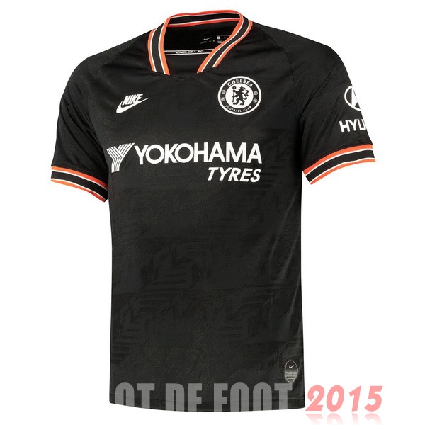 Maillot De Foot Third Maillot Chelsea Rétro 2019 2020 Noir