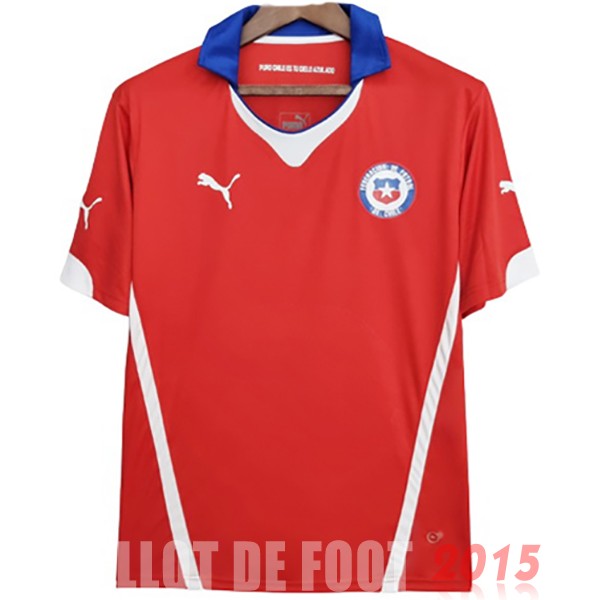 Maillot De Foot Domicile Maillot Chili Rétro 2004 Rouge