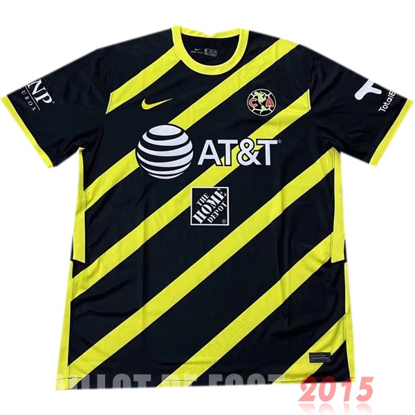 Maillot De Foot Entrainement América 22/23 Noir Jaune