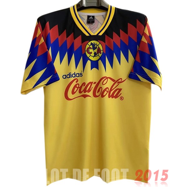 Maillot De Foot Domicile Maillot América Rétro 1995 Jaune