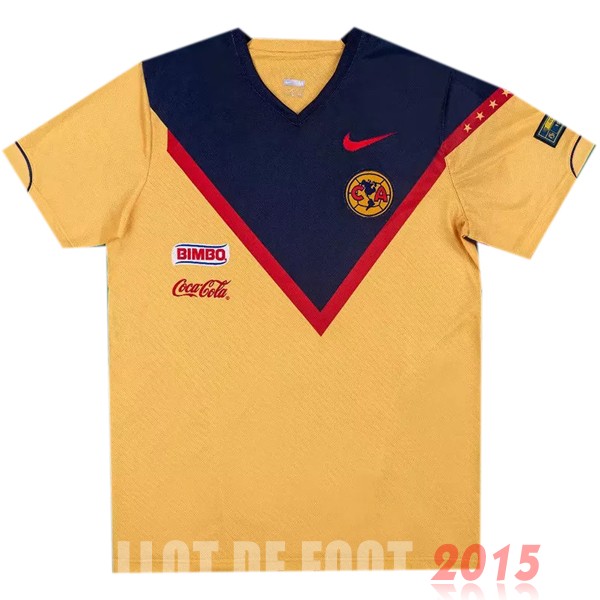 Maillot De Foot Domicile Maillot América Rétro 2006 Jaune