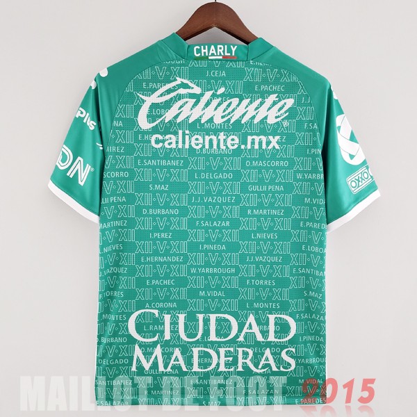 Maillot De Foot Charly Domicile Maillot Club León 22/23 Vert