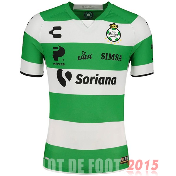 Maillot De Foot Thailande Domicile Maillot Santos Laguna 22/23 Vert