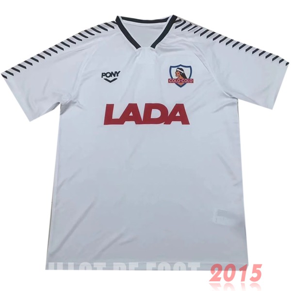 Maillot De Foot Domicile Maillot Colo Colo Rétro 1992 Blanc