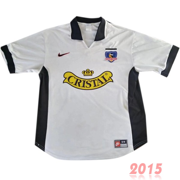 Maillot De Foot Domicile Maillot Colo Colo Rétro 1997 1998 Blanc