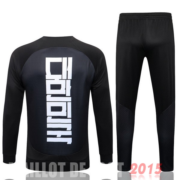 Maillot De Foot Survêtements Corée 2022 Noir II Rouge