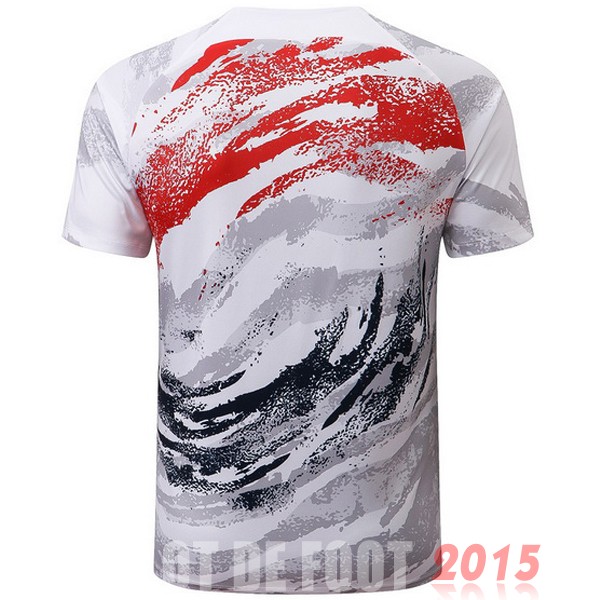 Maillot De Foot Entrainement Corée 2022 Blanc