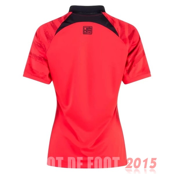 Maillot De Foot Domicile Maillot Femme Corée 2022 Rouge