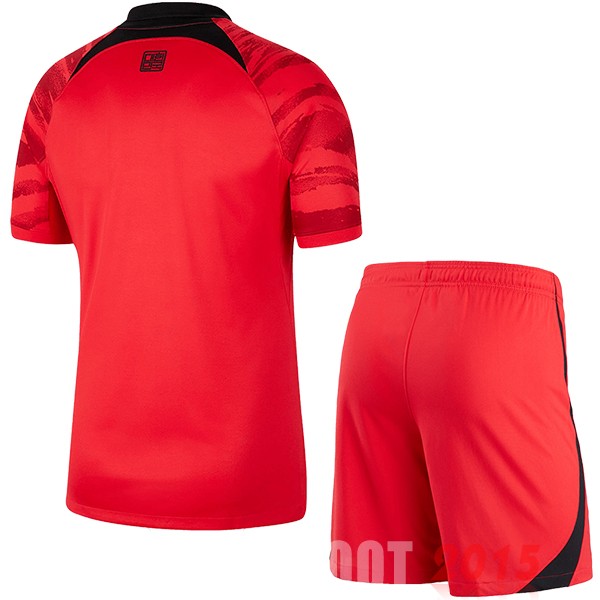 Maillot De Foot Domicile Conjunto De Enfant Corée 2022 Rouge