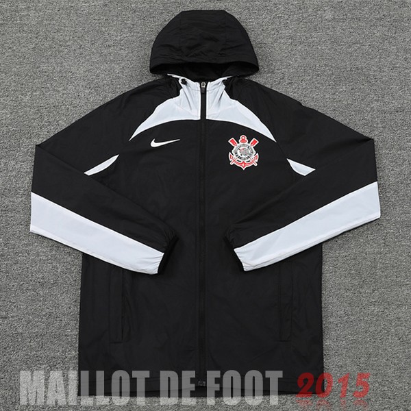 Maillot De Foot Coupe Vent Corinthians Paulista 22/23 Noir