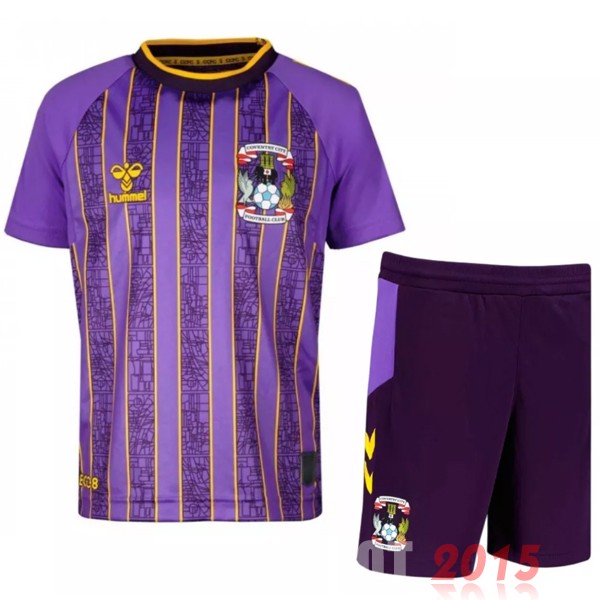 Maillot De Foot Exterieur Conjunto De Enfant Coventry City 22/23 Purpura