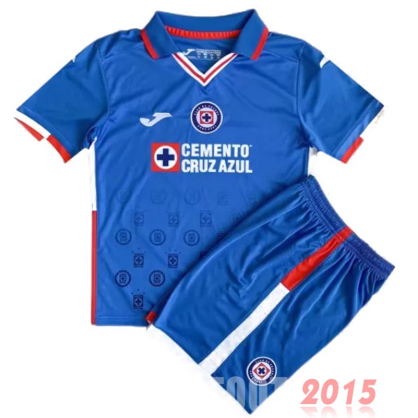 Maillot De Foot Domicile Conjunto De Enfant Cruz Bleu 22/23 Bleu