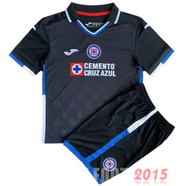 Maillot De Foot Third Conjunto De Enfant Cruz Bleu 22/23 Noir