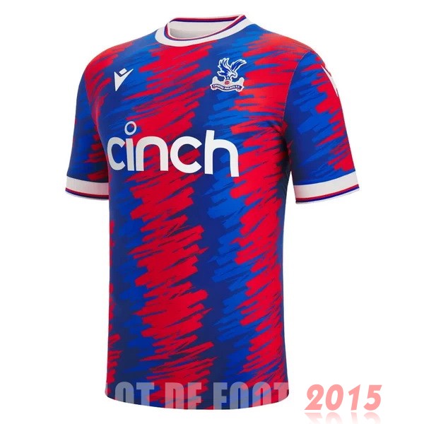 Maillot De Foot Domicile Maillot Crystal Palace 22/23 Bleu Rouge