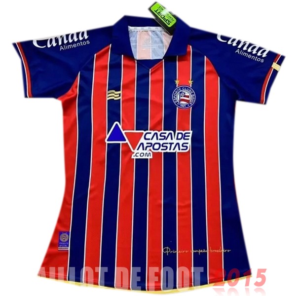 Maillot De Foot Domicile Maillot Femme Bahia 22/23 Rouge Maillot De Foot Domicile Maillot Femme Bahia 22/23 Rouge