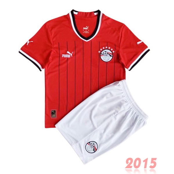 Maillot De Foot Domicile Conjunto De Enfant Égypte 2022 Rouge