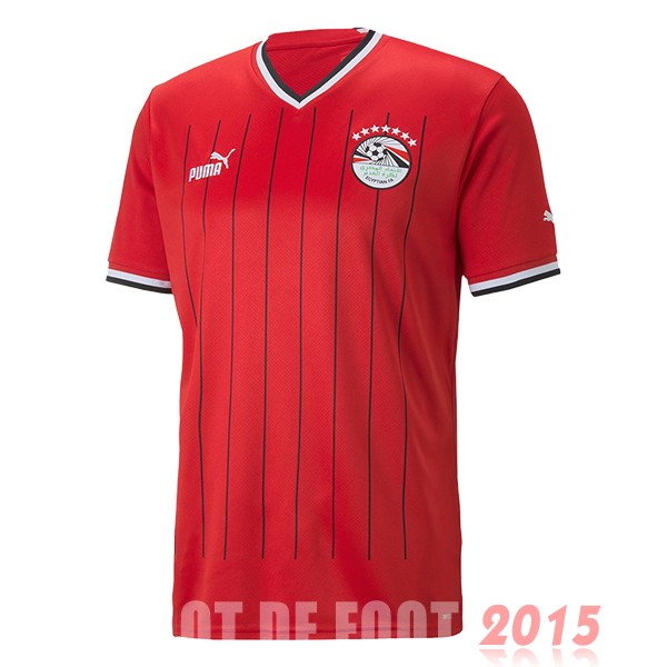 Maillot De Foot Thailande Domicile Maillot Égypte 2022 Rouge