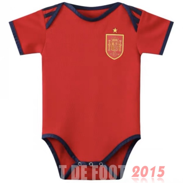 Maillot De Foot Domicile Onesies Enfant Espagne 22/23 Rouge