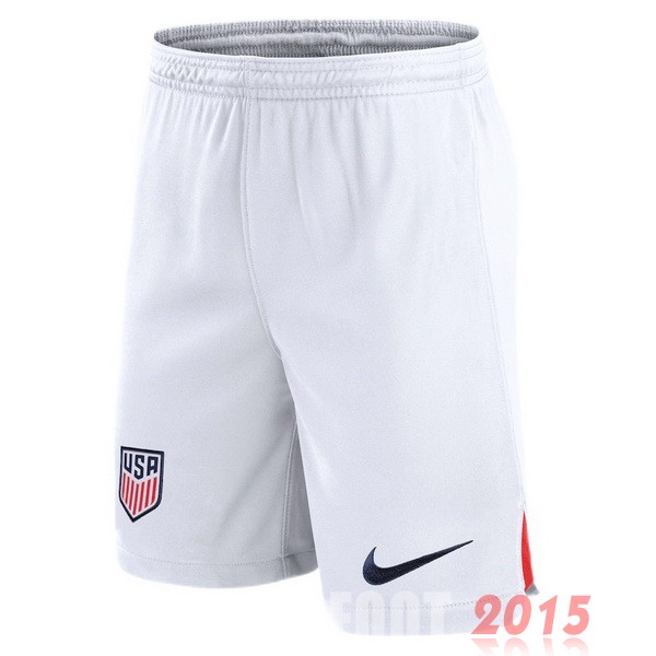 Maillot De Foot Domicile Pantalon États Unis 2022 Blanc