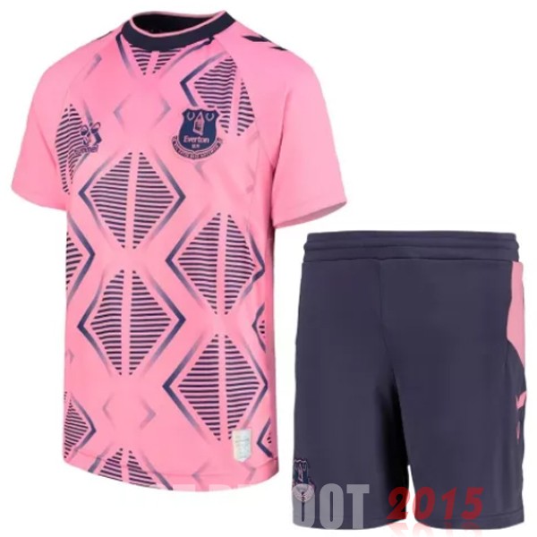 Maillot De Foot Exterieur Conjunto De Enfant Everton 22/23 Rose