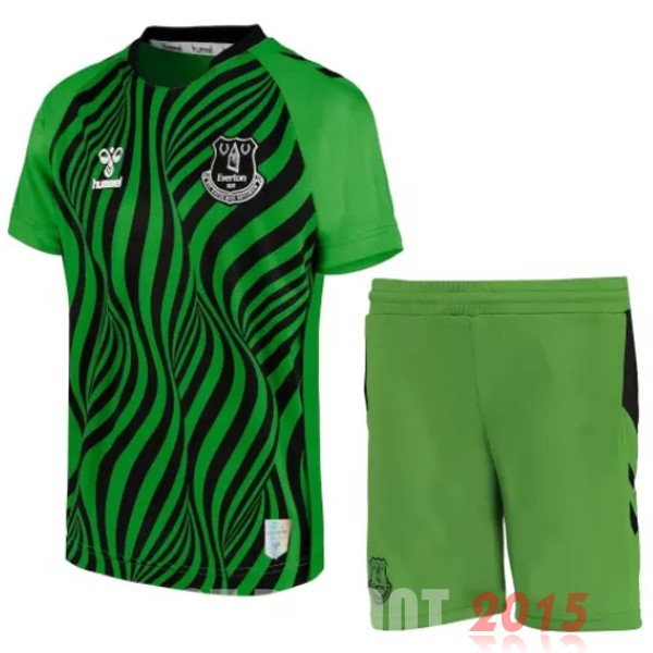 Maillot De Foot Gardien Conjunto De Enfant Everton 22/23 Vert