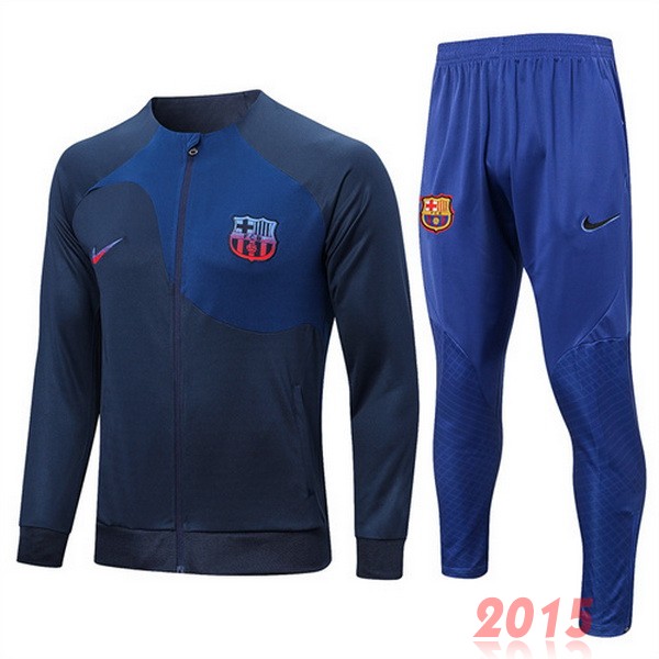 Maillot De Foot Survêtements Barcelona 22/23 Bleu IIII Marine