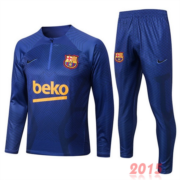 Maillot De Foot Survêtements Barcelona 22/23 Bleu II Marine