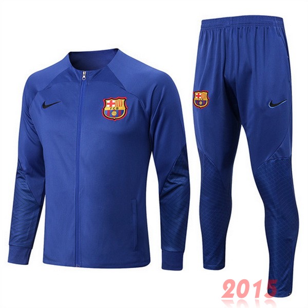 Maillot De Foot Survêtements Barcelona 22/23 Bleu Marine