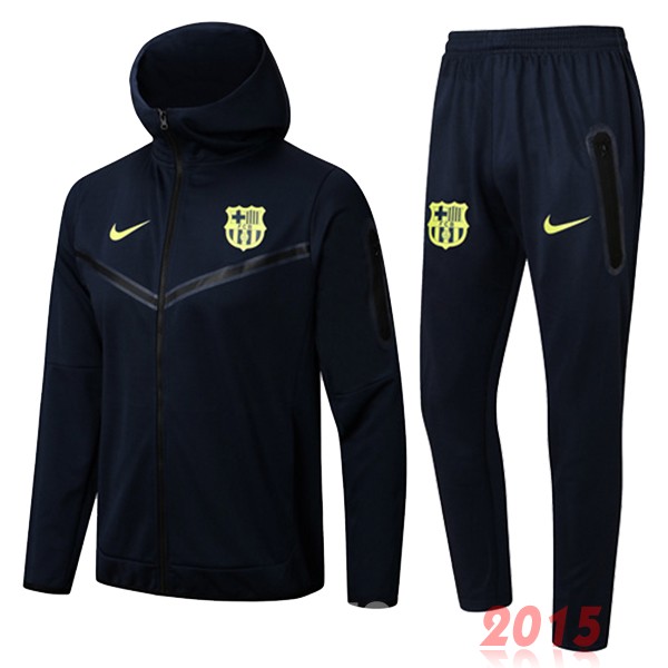 Maillot De Foot Sweat Shirt Capuche Barcelona 22/23 Noir