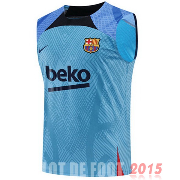 Maillot De Foot Entrainement Sans Manches Barcelona 22/23 I Bleu