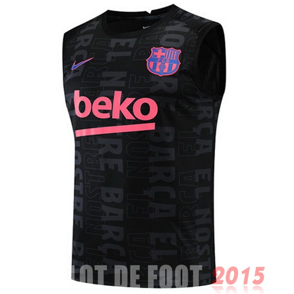 Maillot De Foot Entrainement Sans Manches Barcelona 22/23 Noir Purpura