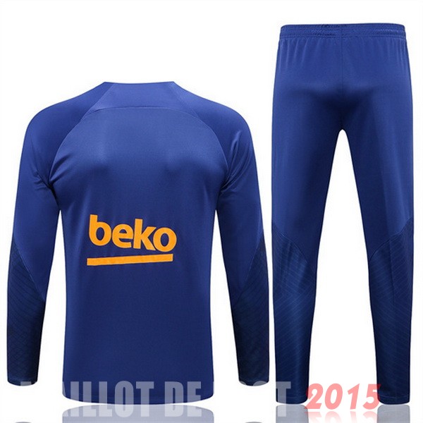 Maillot De Foot Survêtements Enfant Barcelona 22/23 Bleu I Marine