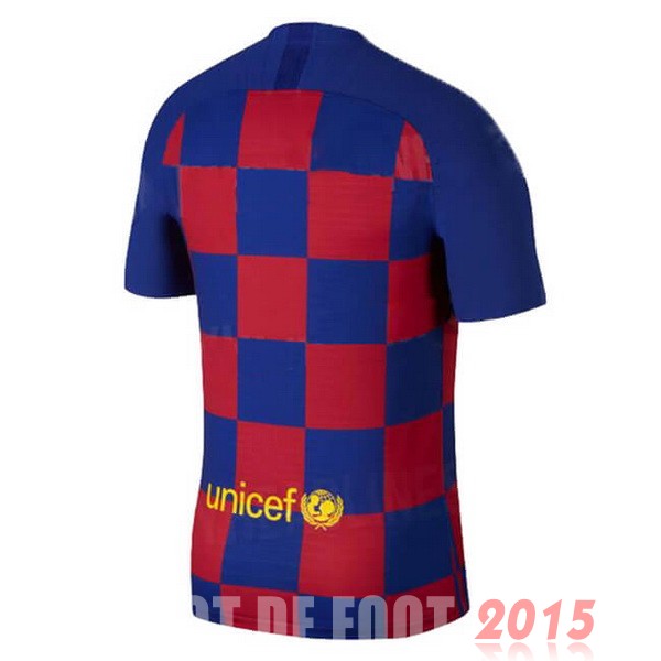 Maillot De Foot Domicile Maillot Barcelona Rétro 2019 2020 Bleu Rouge