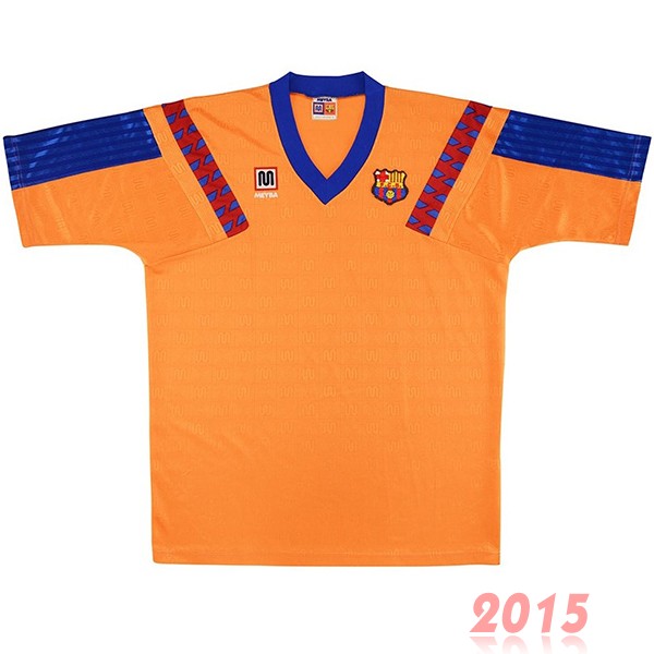 Maillot De Foot Exterieur Maillot Barcelona Rétro 1991 1992 Orange