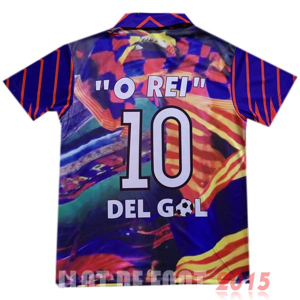 Maillot De Foot Spécial Maillot Barcelona Rétro 1993 1994 Bleu Rouge