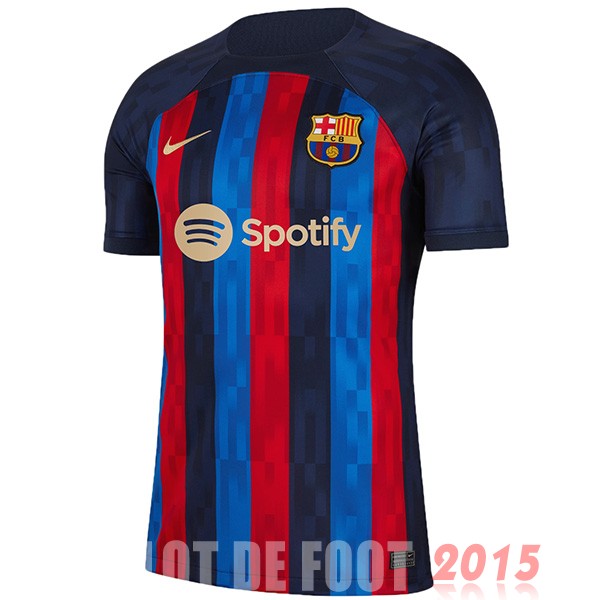 Maillot De Foot Domicile Maillot Barcelona 22/23 Bleu Rouge