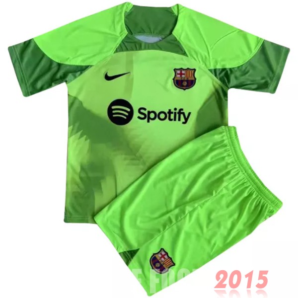 Maillot De Foot Gardien Conjunto De Hombre Barcelona 22/23 Vert