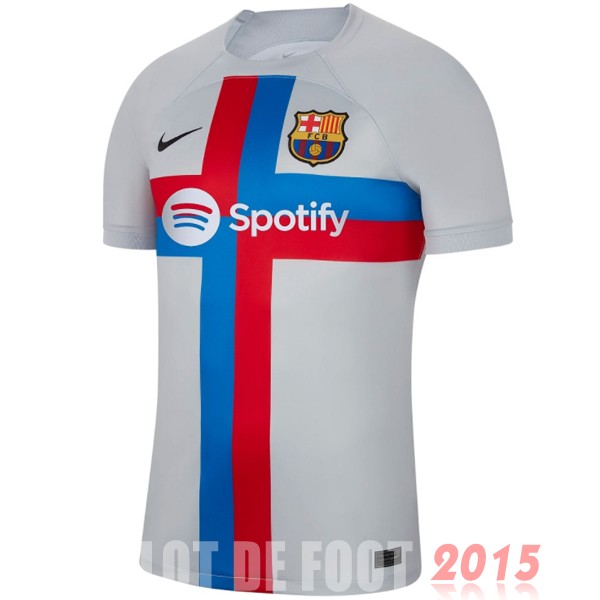 Maillot De Foot Third Maillot Barcelona 22/23 Gris