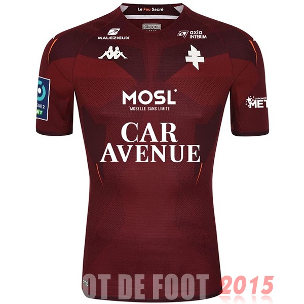 Maillot De Foot Thailande Domicile Maillot Metz 22/23 Rouge