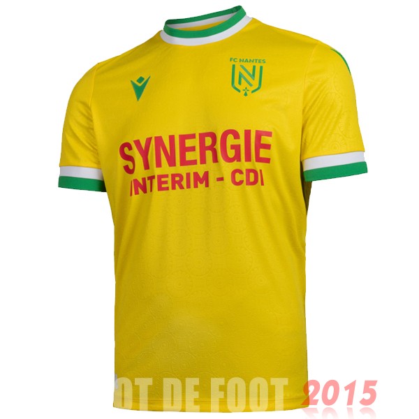 Maillot De Foot Thailande Domicile Maillot Nantes 22/23 Jaune