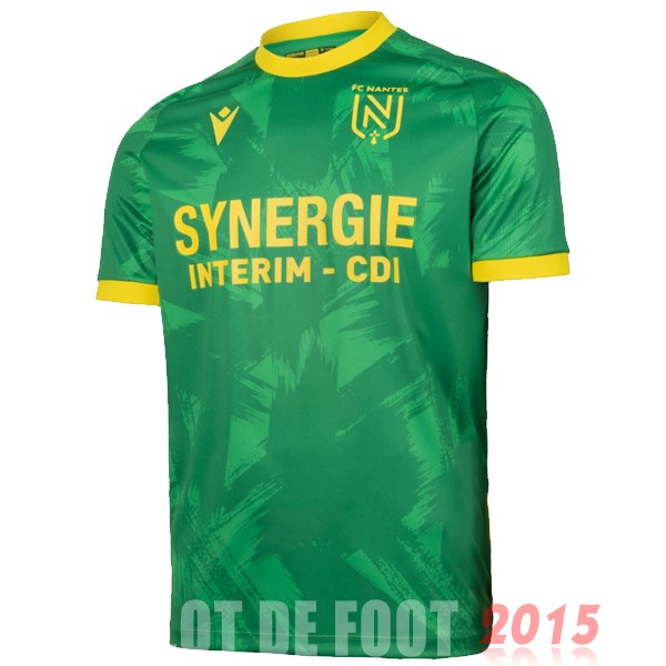 Maillot De Foot Thailande Exterieur Maillot Nantes 22/23 Vert