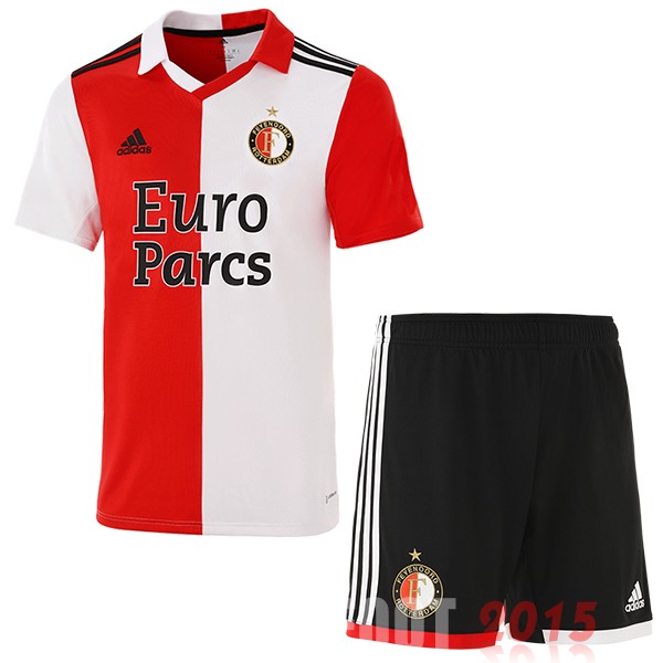 Maillot De Foot Domicile Conjunto De Enfant Feyenoord Rotterdam 22/23 Rouge