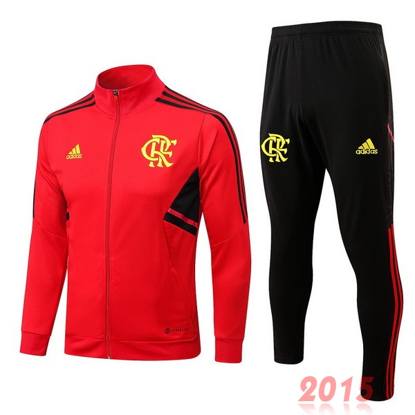 Maillot De Foot Survêtements Flamengo 22/23 Rouge I Noir