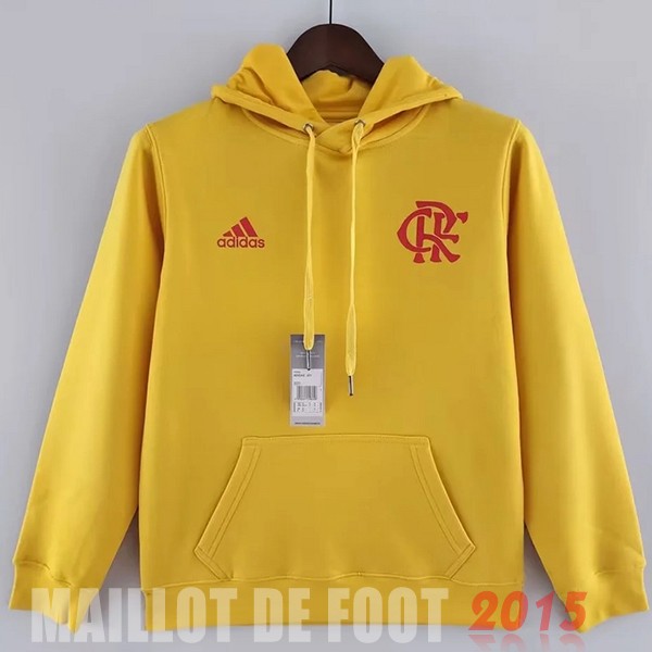 Maillot De Foot Sweats à Capuche Flamengo 22/23 Jaune